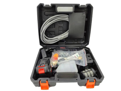 HidroWash Pro™ – Hidrolavadora Portátil de Alta Presión + 2 baterías 🌊