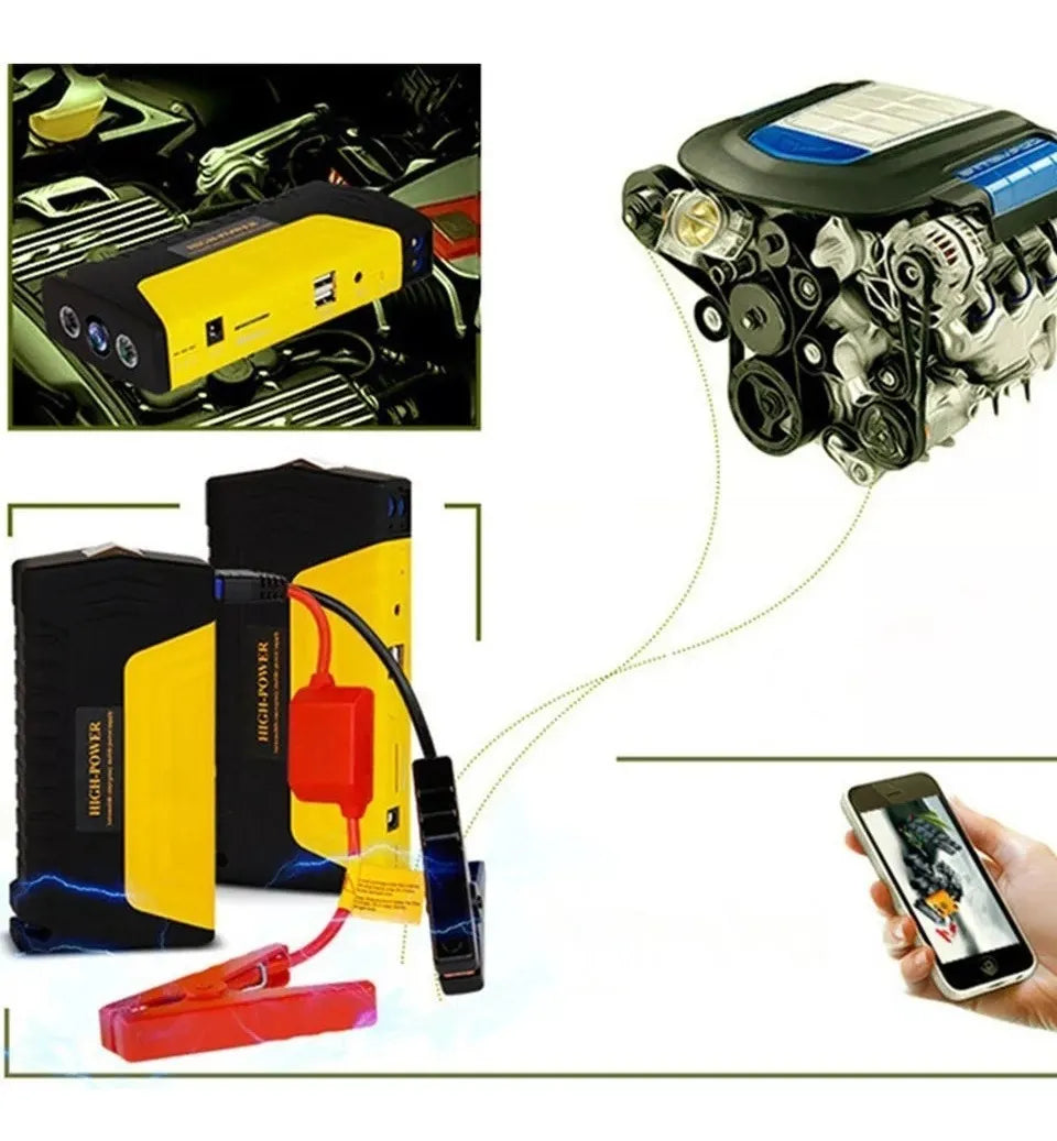 Kit Partidor Batería Portátil 12V