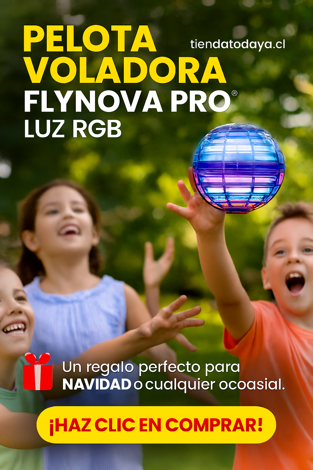🎉 PROMO 2X1 🌀 FLYNOVA PRO 🚀 MINI-DRON SPINNER VOLADOR