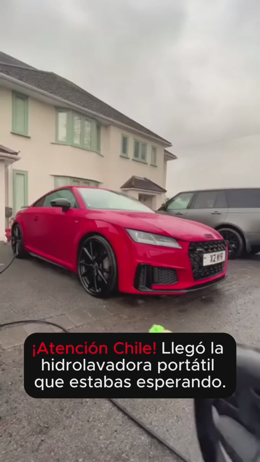 HidroWash Pro™ – Hidrolavadora Portátil de Alta Presión + 2 baterías 🌊