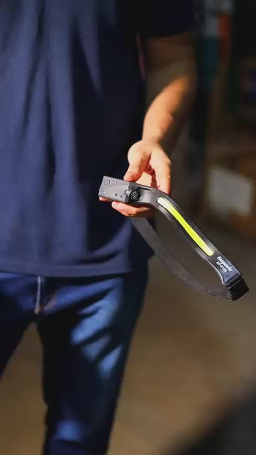 Linterna LED Cintillo® Recargable 🔦 350 Lúmenes